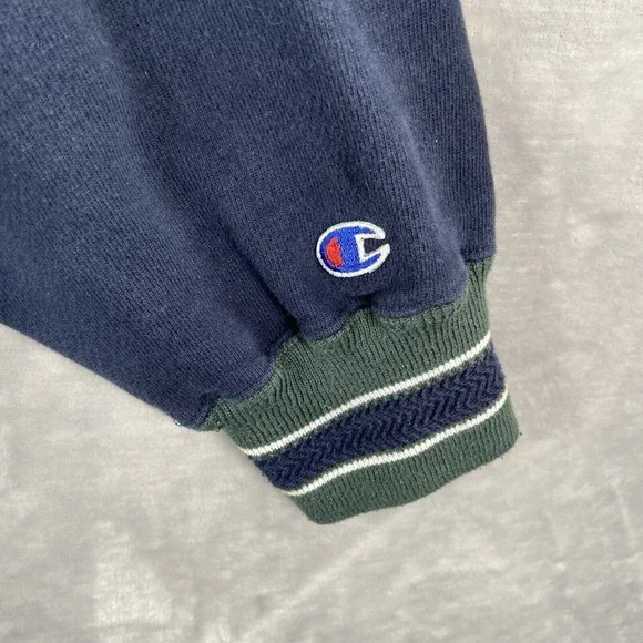 Vintage Champion Sweater men's XL Reverse Weave State Farm Crew Neck Vtg 1990s - Picture 6 of 11